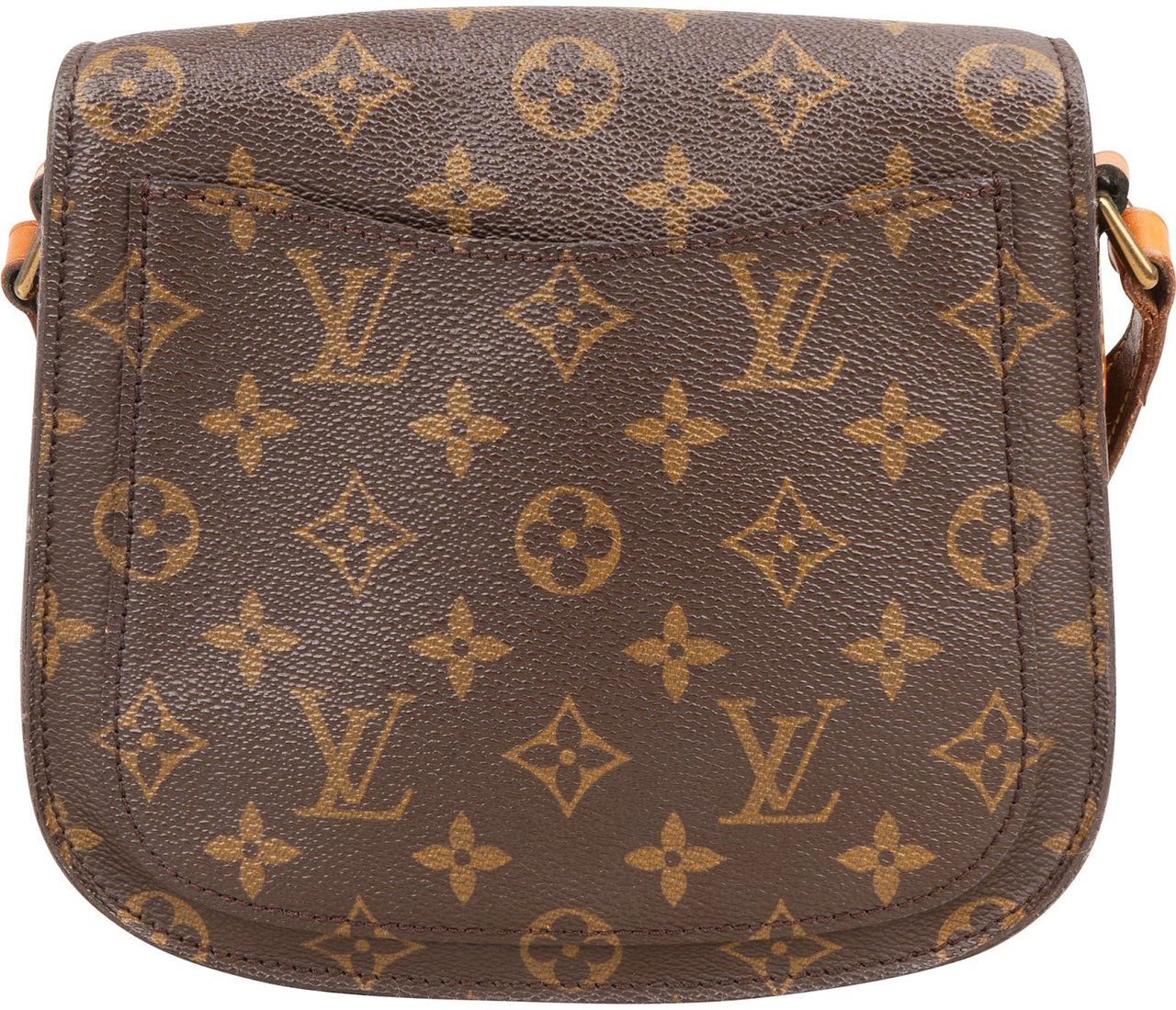 Louis Vuitton Louis Vuitton Monogram Canvas Saint Cloud MM Crossbody Bag Bruin