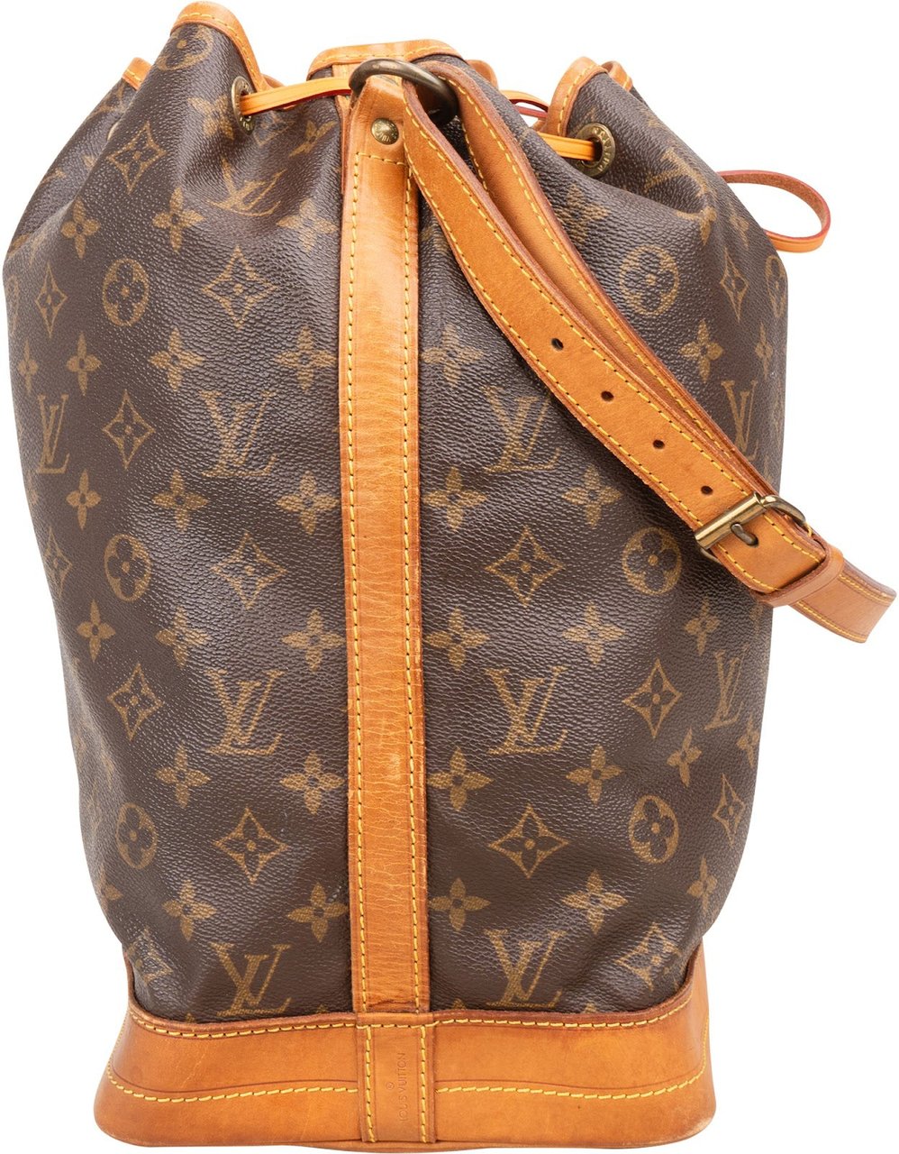 Louis Vuitton Monogram Canvas Sac Noé Grande Shoulder Bag Bruin