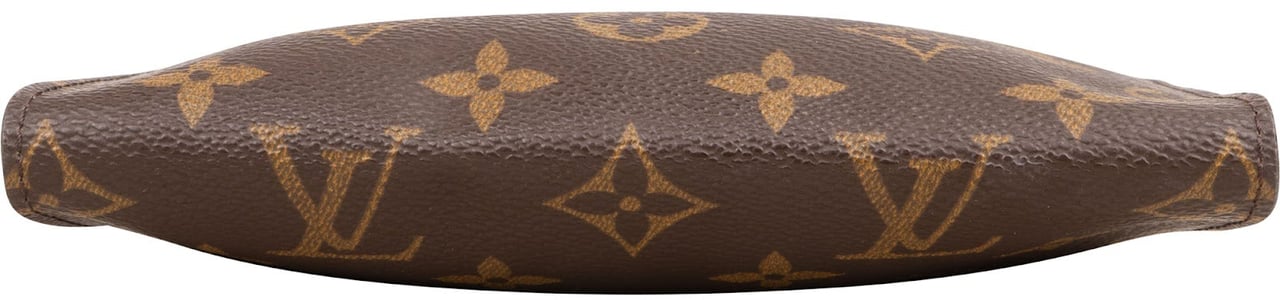 Louis Vuitton Monogram Canvas Bucket Bag Pochette Accessoires Shoulder Bag Bruin