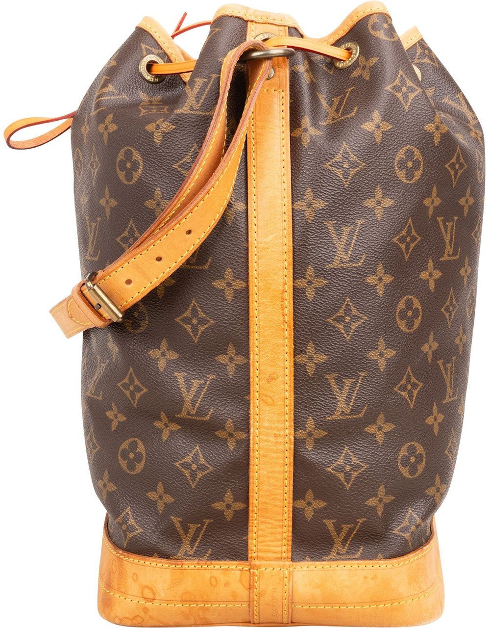 Louis Vuitton Monogram Canvas Sac Noé Grande Shoulder Bag Bruin