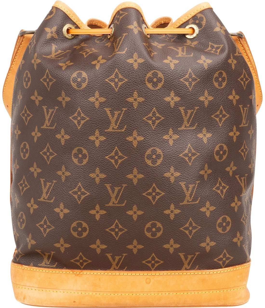 Louis Vuitton Monogram Canvas Sac Noé Grande Shoulder Bag Bruin
