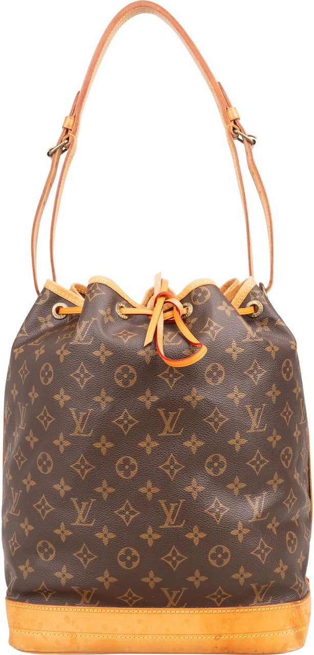 Louis Vuitton Monogram Canvas Sac Noé Grande Shoulder Bag Bruin