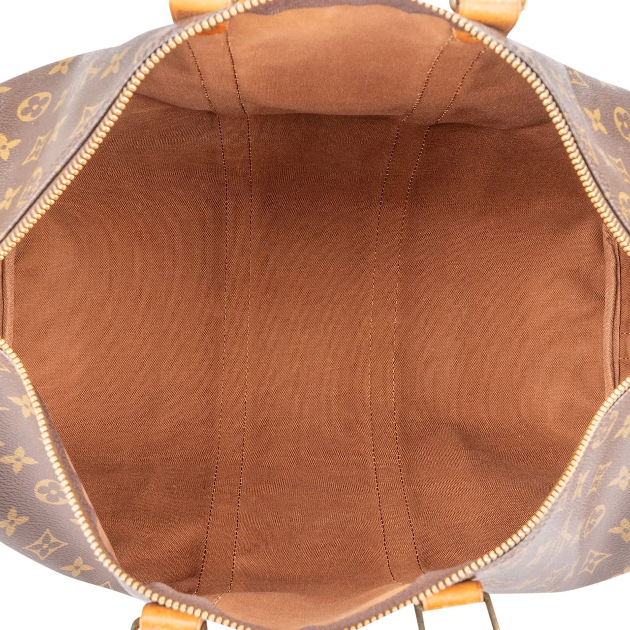 Louis Vuitton Louis Vuitton Monogram Canvas Keepall 45 Bandoulière Travel Bag Bruin