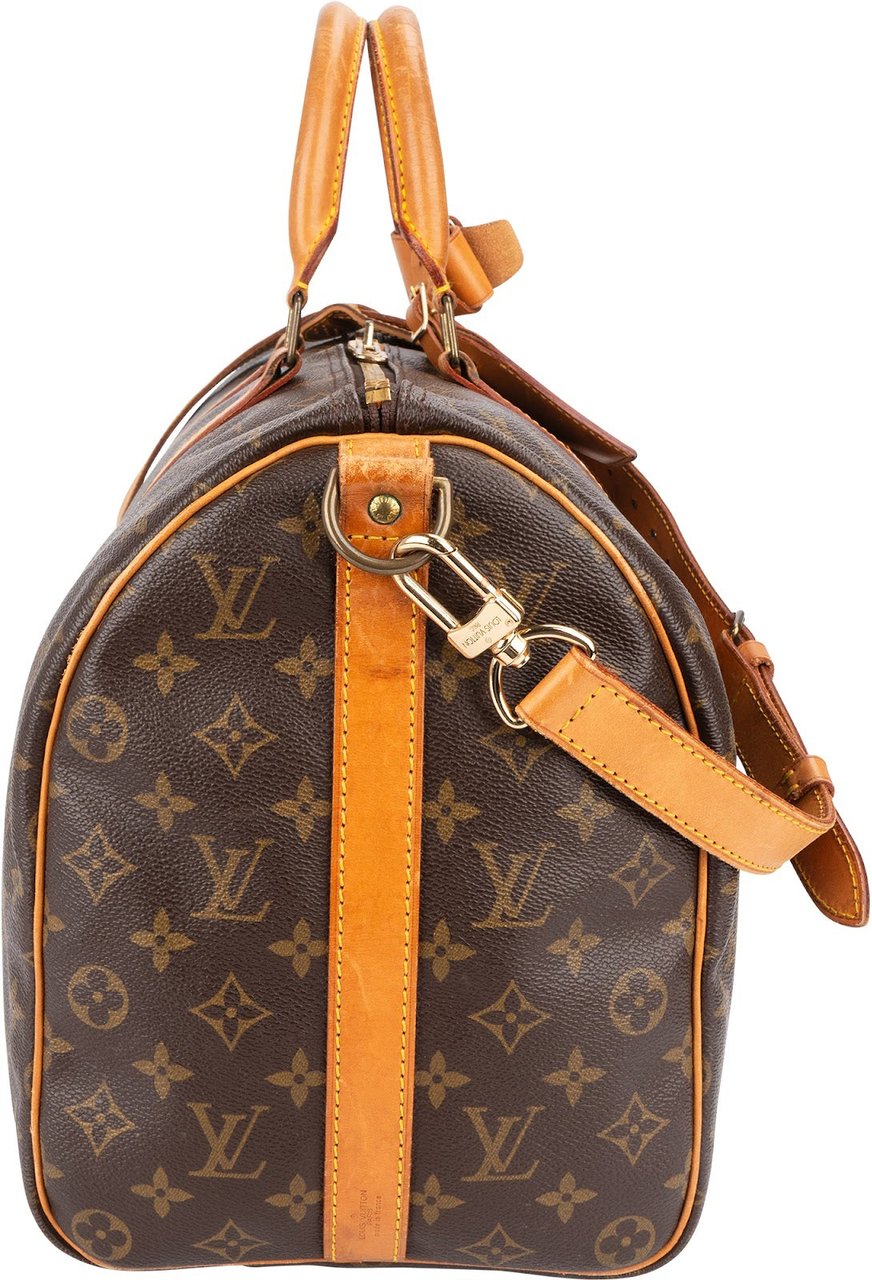 Louis Vuitton Louis Vuitton Monogram Canvas Keepall 45 Bandoulière Travel Bag Bruin