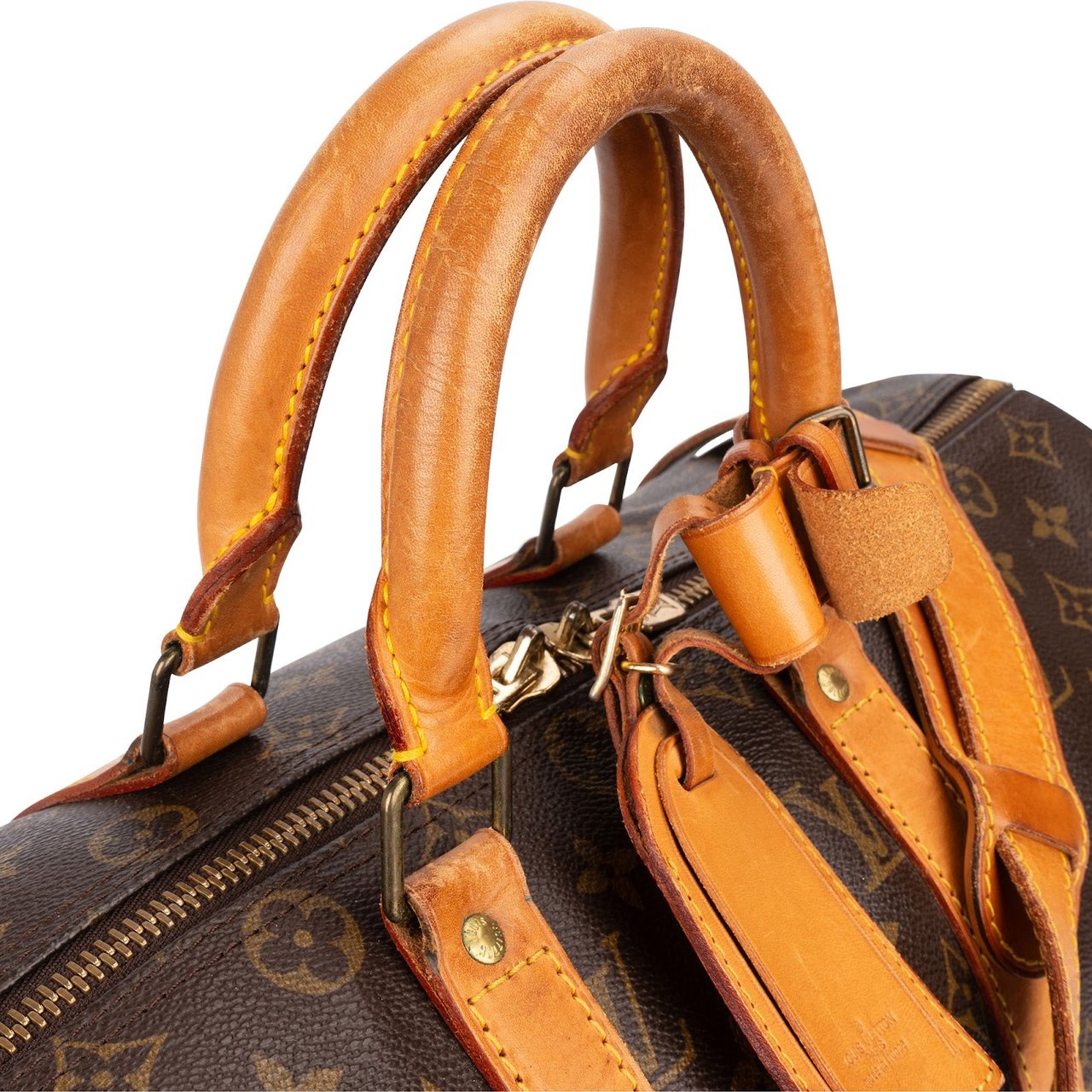 Louis Vuitton Louis Vuitton Monogram Canvas Keepall 45 Bandoulière Travel Bag Bruin