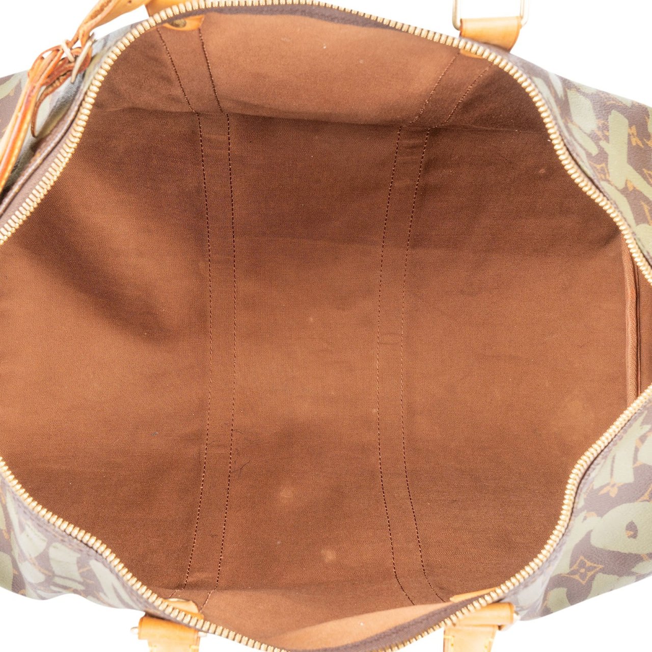 Louis Vuitton Louis Vuitton Limited Monogram Canvas Graffiti Keepall 50 Travel Bag Groen