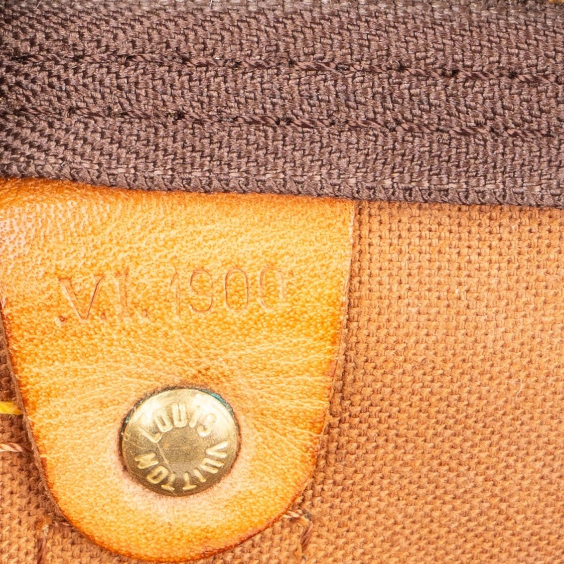 Louis Vuitton Monogram Canvas Keepall 60 Bandoulière Travel Bag Bruin
