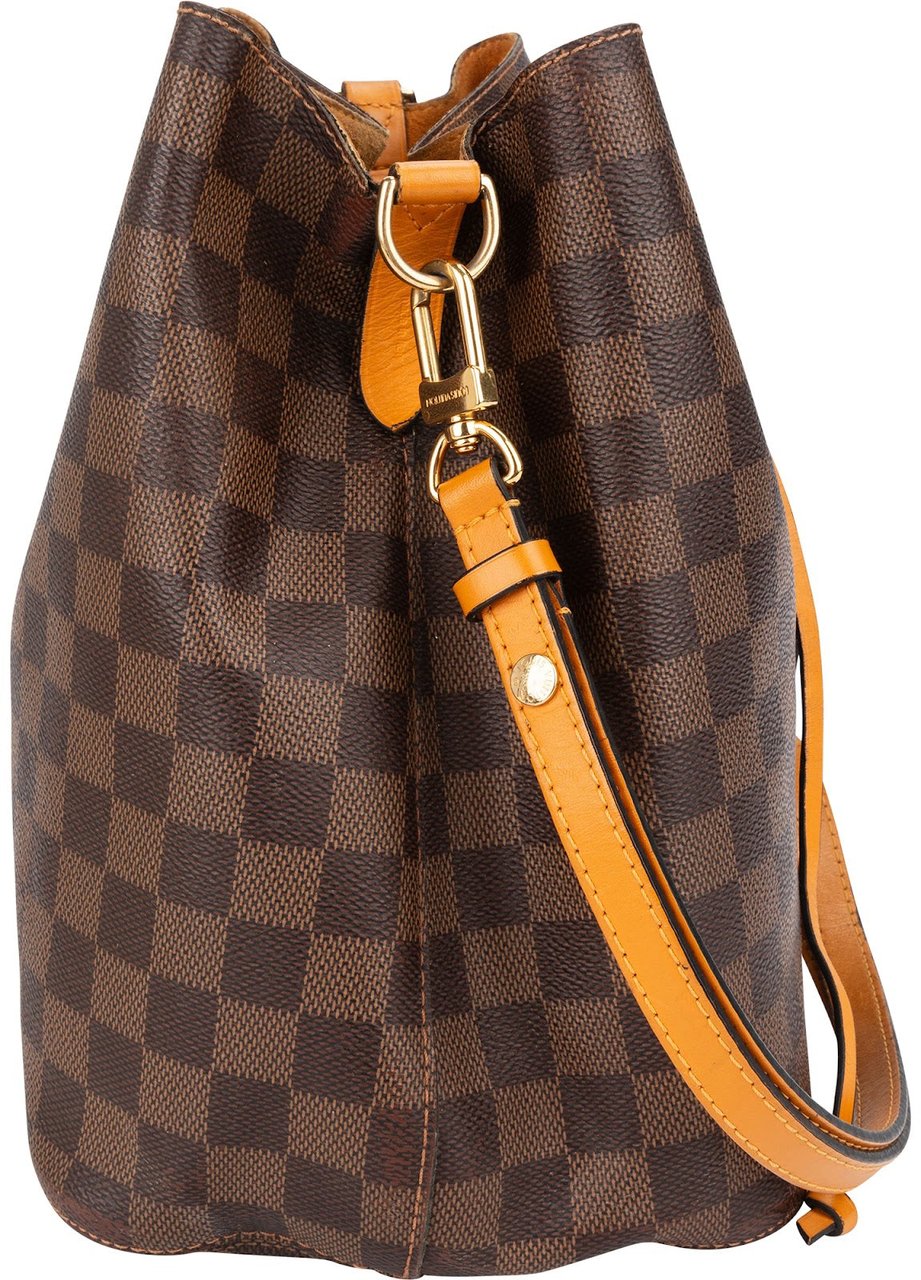 Louis Vuitton Monogram Damier Ebene NéoNoé Petit Crossbody Bag Bruin