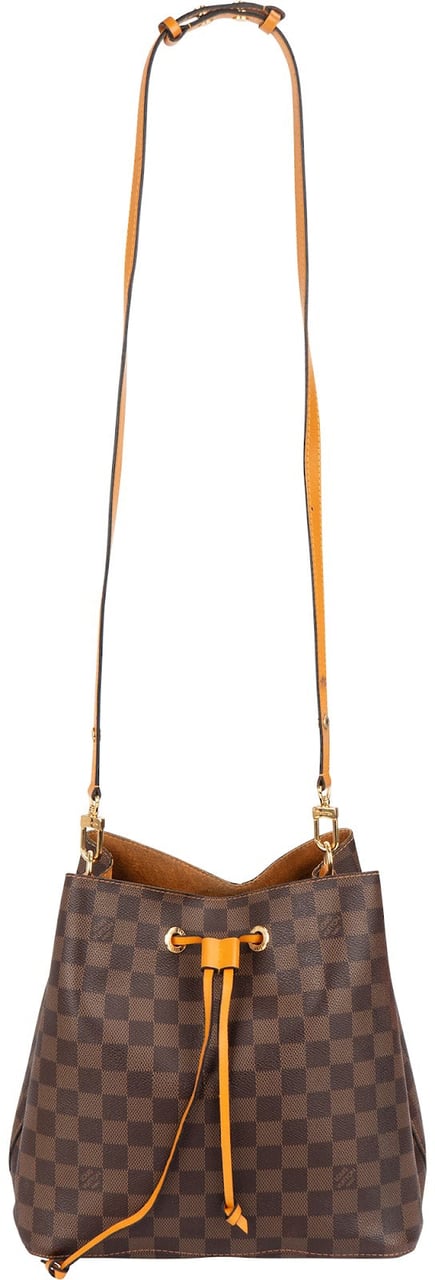 Louis Vuitton Monogram Damier Ebene NéoNoé Petit Crossbody Bag Bruin