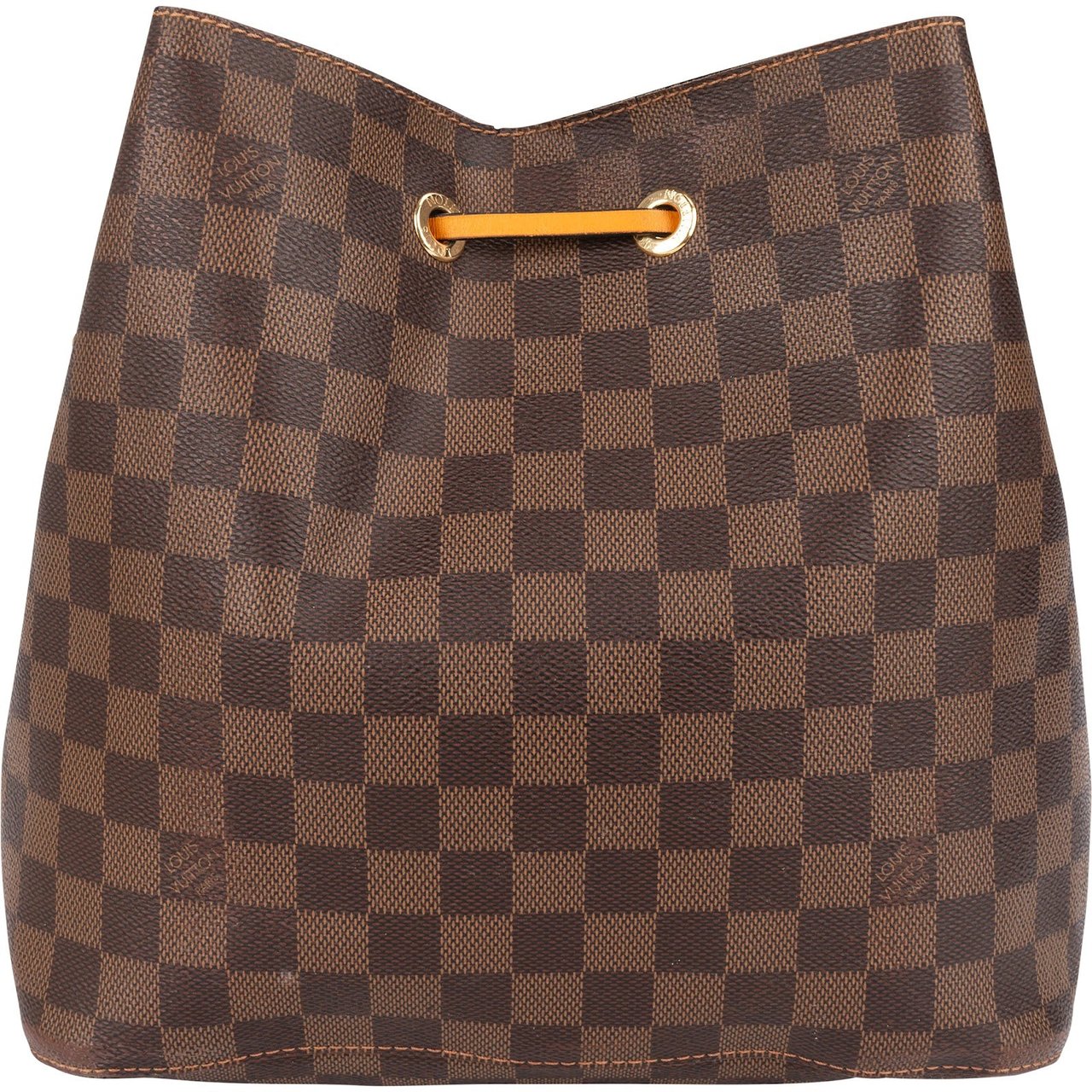 Louis Vuitton Monogram Damier Ebene NéoNoé Petit Crossbody Bag Bruin
