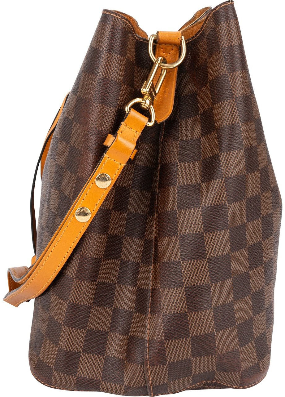 Louis Vuitton Monogram Damier Ebene NéoNoé Petit Crossbody Bag Bruin