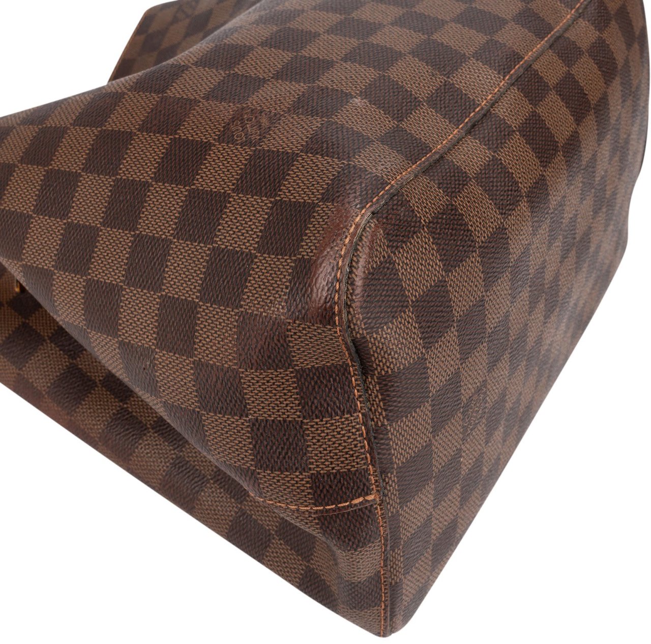 Louis Vuitton Monogram Damier Ebene NéoNoé Petit Crossbody Bag Bruin