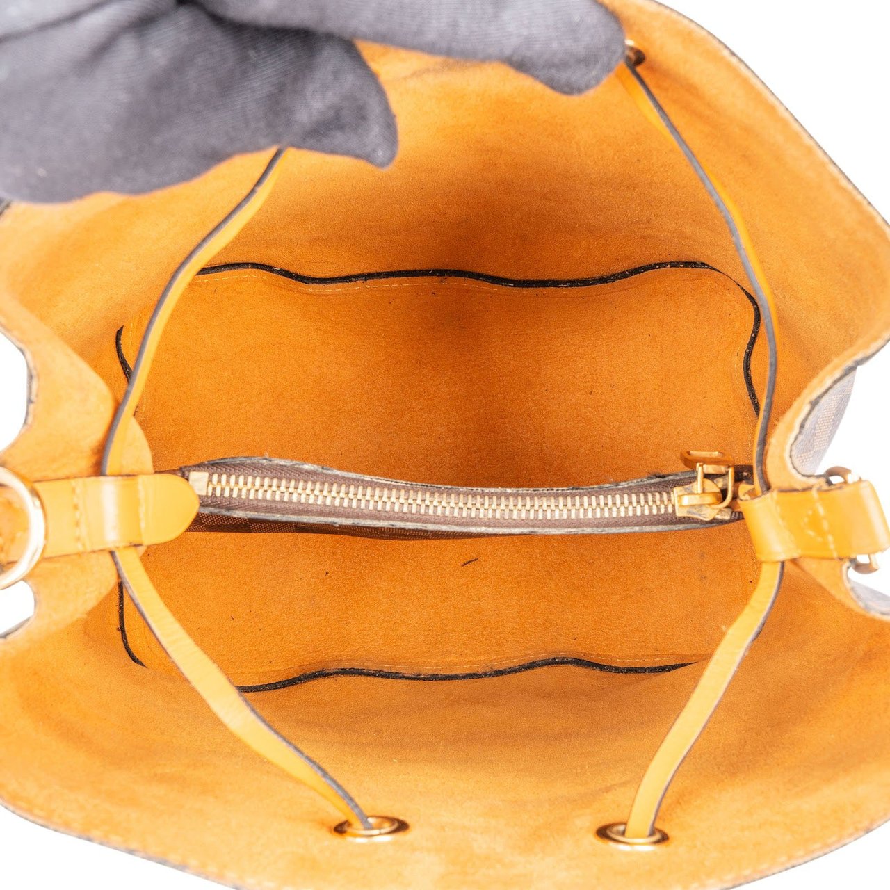 Louis Vuitton Monogram Damier Ebene NéoNoé Petit Crossbody Bag Bruin