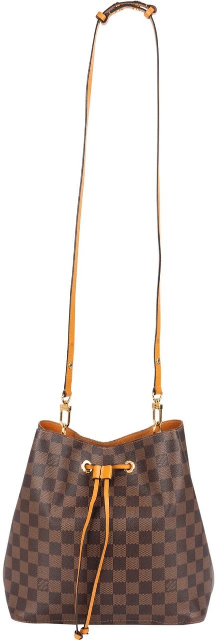 Louis Vuitton Louis Vuitton Monogram Damier Ebene NéoNoé Petit Crossbody Bag Bruin