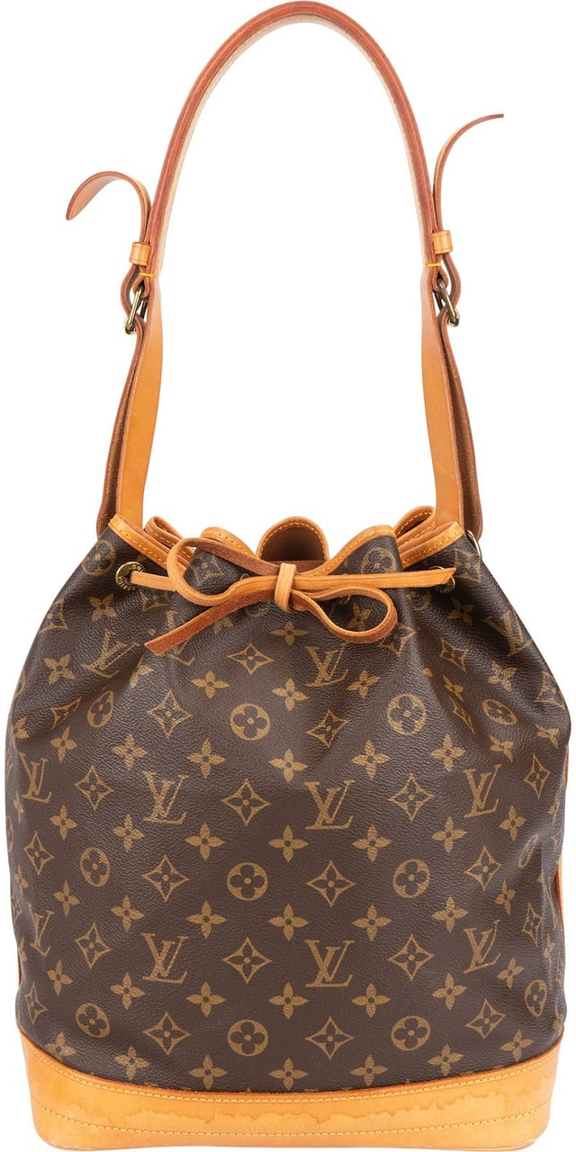Louis Vuitton Monogram Canvas Sac Noé Grande Shoulder Bag Bruin