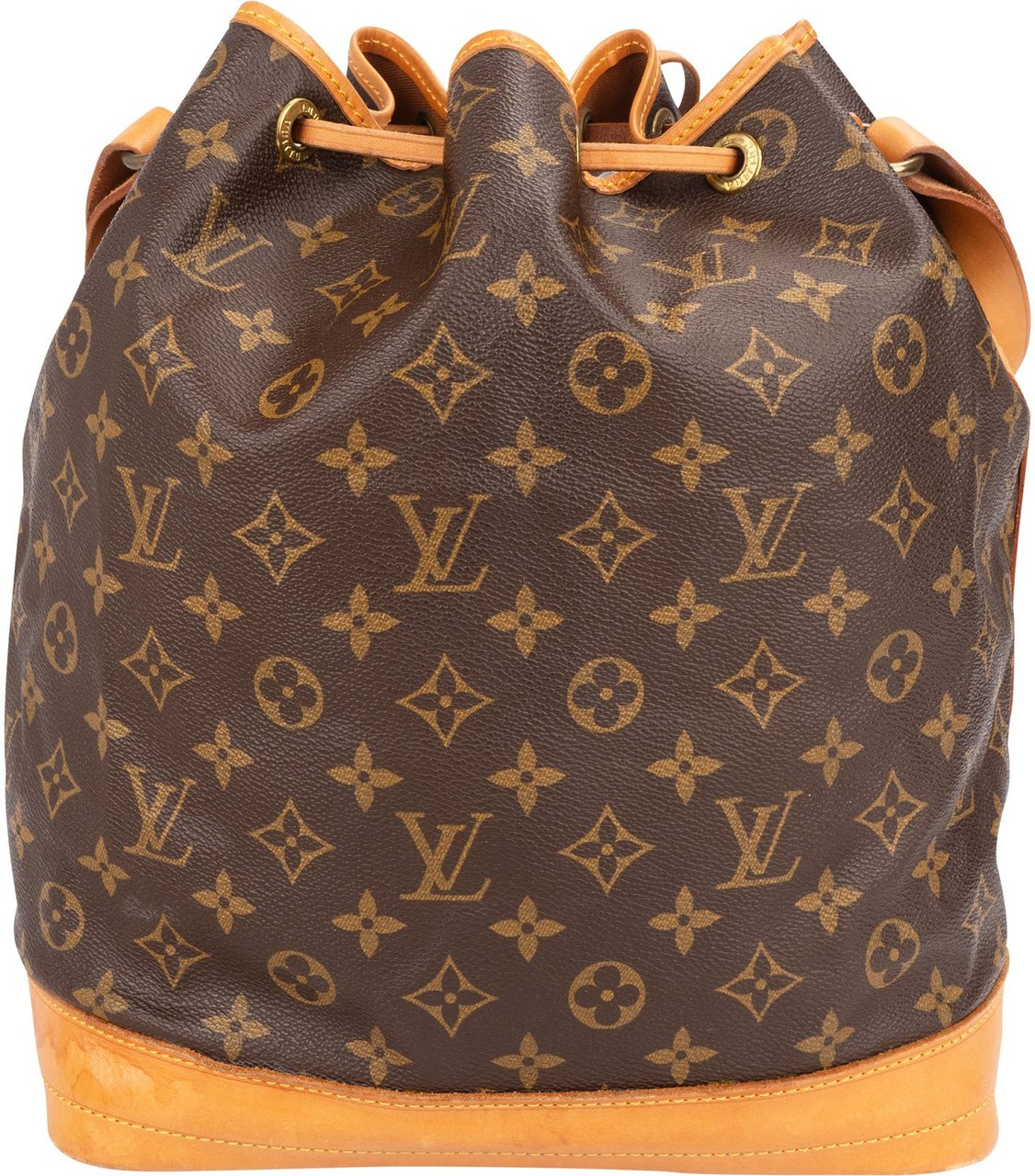 Louis Vuitton Monogram Canvas Sac Noé Grande Shoulder Bag Bruin