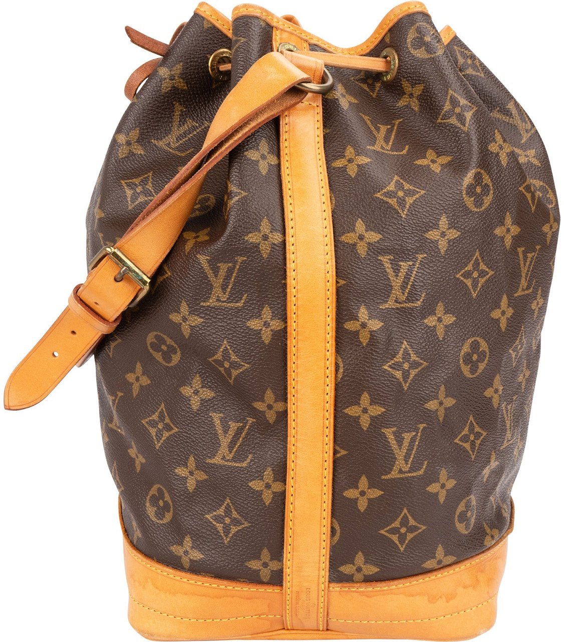 Louis Vuitton Monogram Canvas Sac Noé Grande Shoulder Bag Bruin