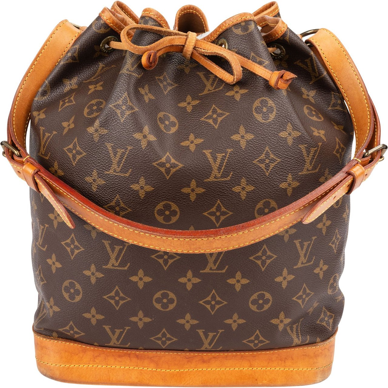 Louis Vuitton Louis Vuitton Monogram Canvas Sac Noé Grande Shoulder Bag Bruin