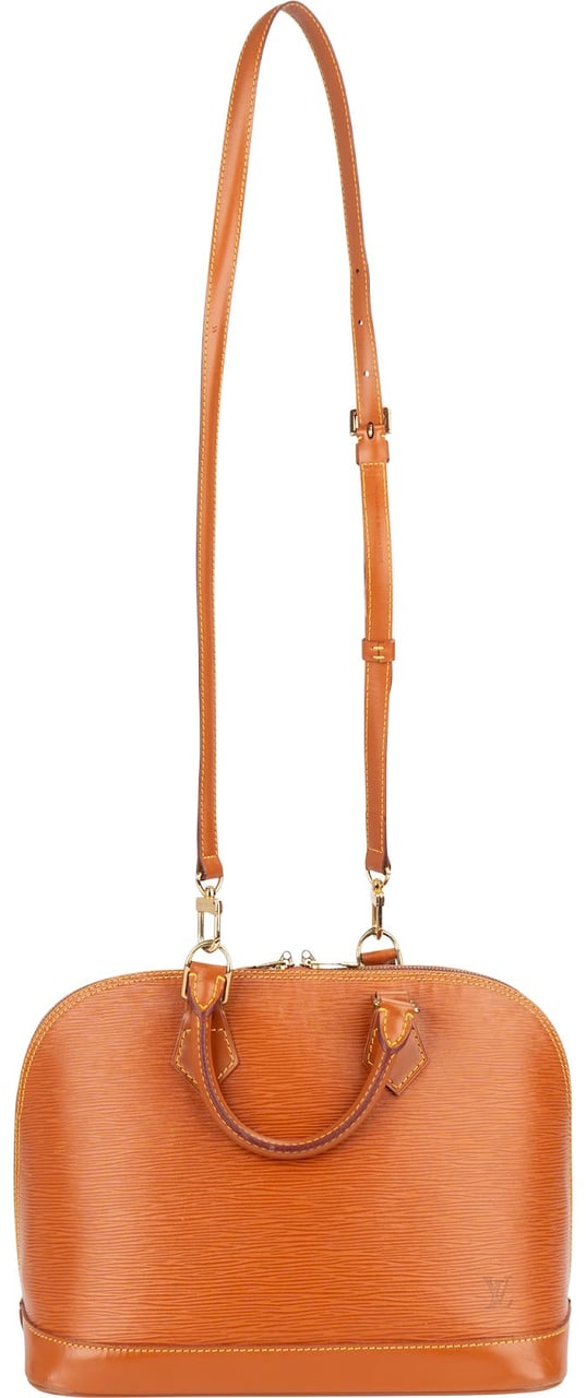 Louis Vuitton Louis Vuitton Brown Epi Leather Alma PM Handbag Oranje