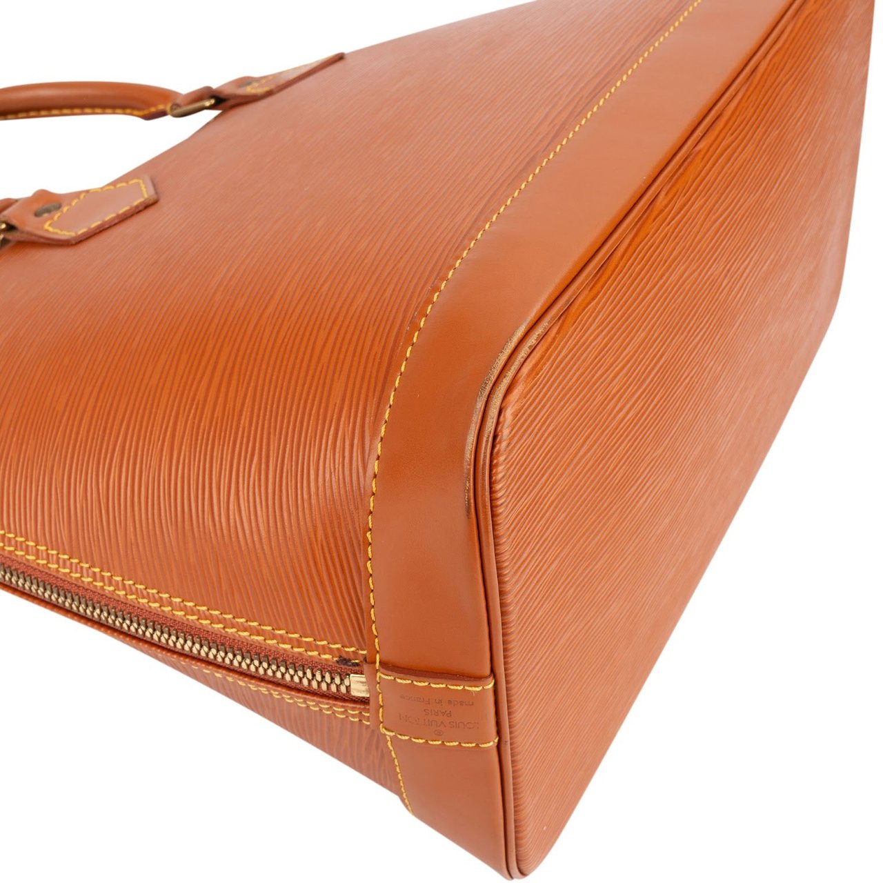 Louis Vuitton Louis Vuitton Brown Epi Leather Alma PM Handbag Oranje