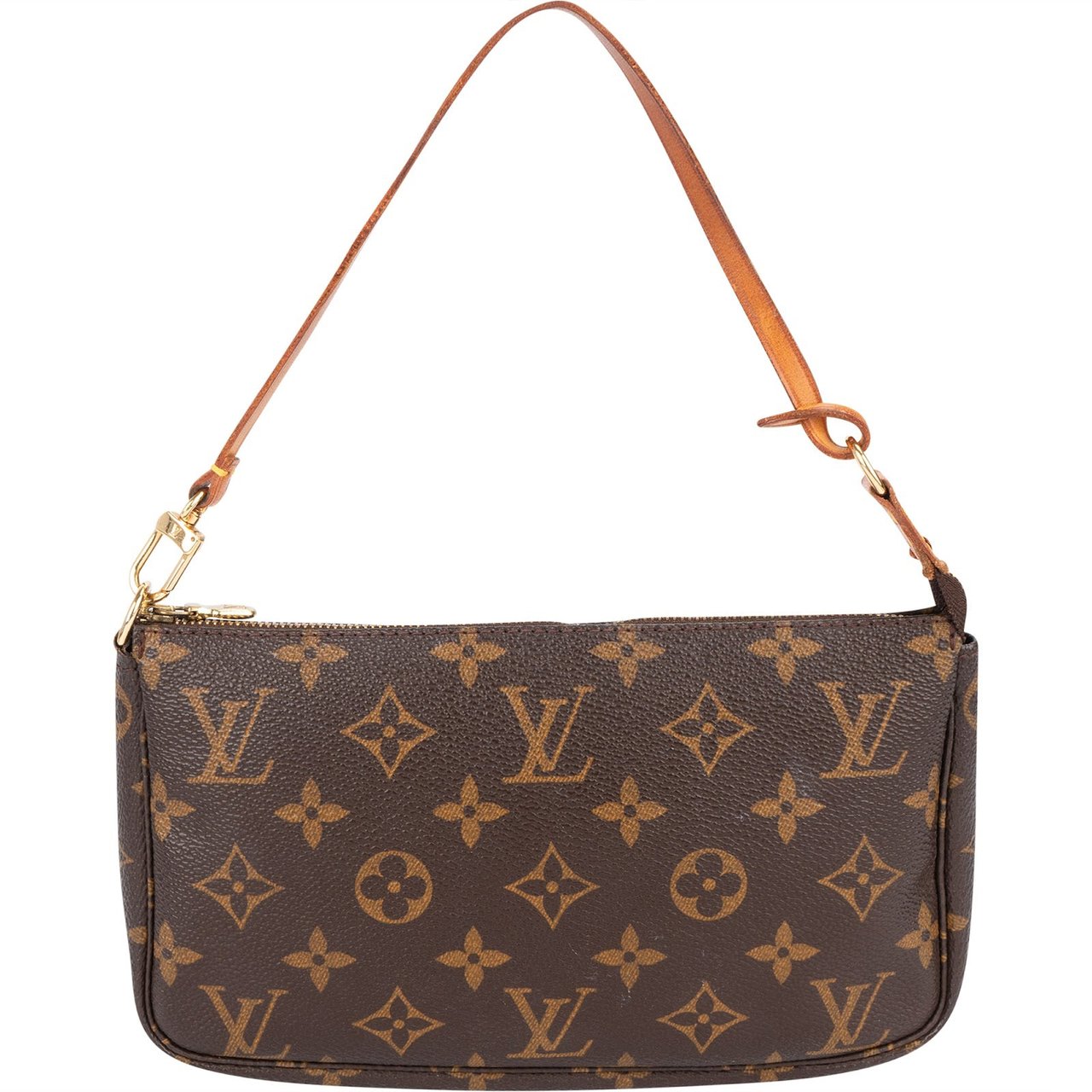 Louis Vuitton Louis Vuitton Monogram Canvas Pochette Accessoires Handbag Bruin