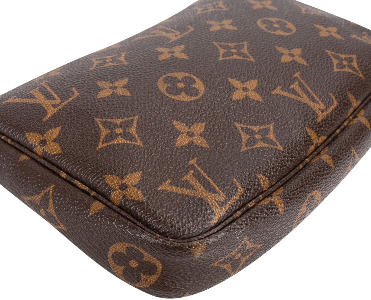 Louis Vuitton Louis Vuitton Monogram Canvas Pochette Accessoires Handbag Bruin