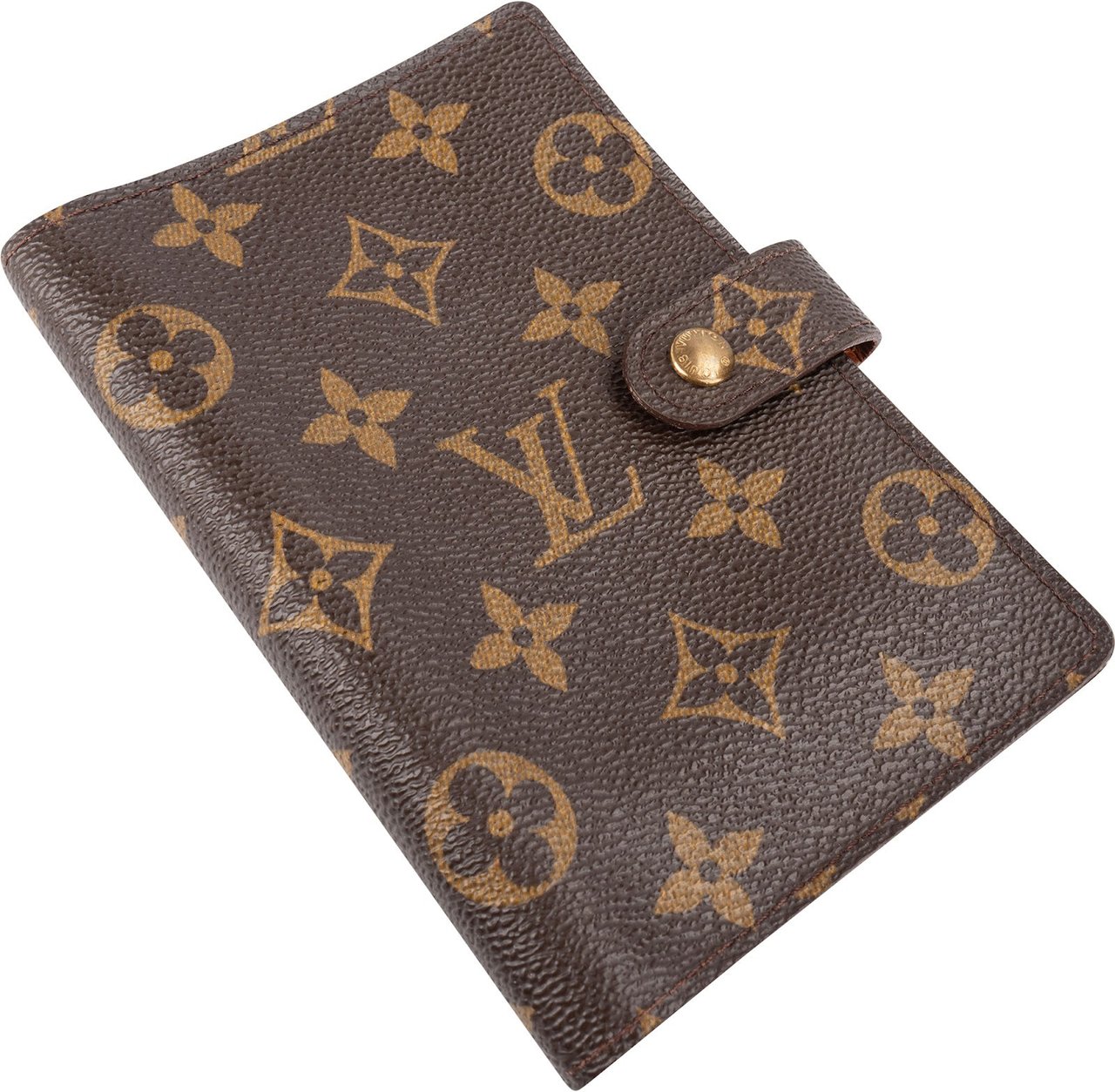 Louis Vuitton Louis Vuitton Monogram Canvas Agenda PM Organizer Bruin