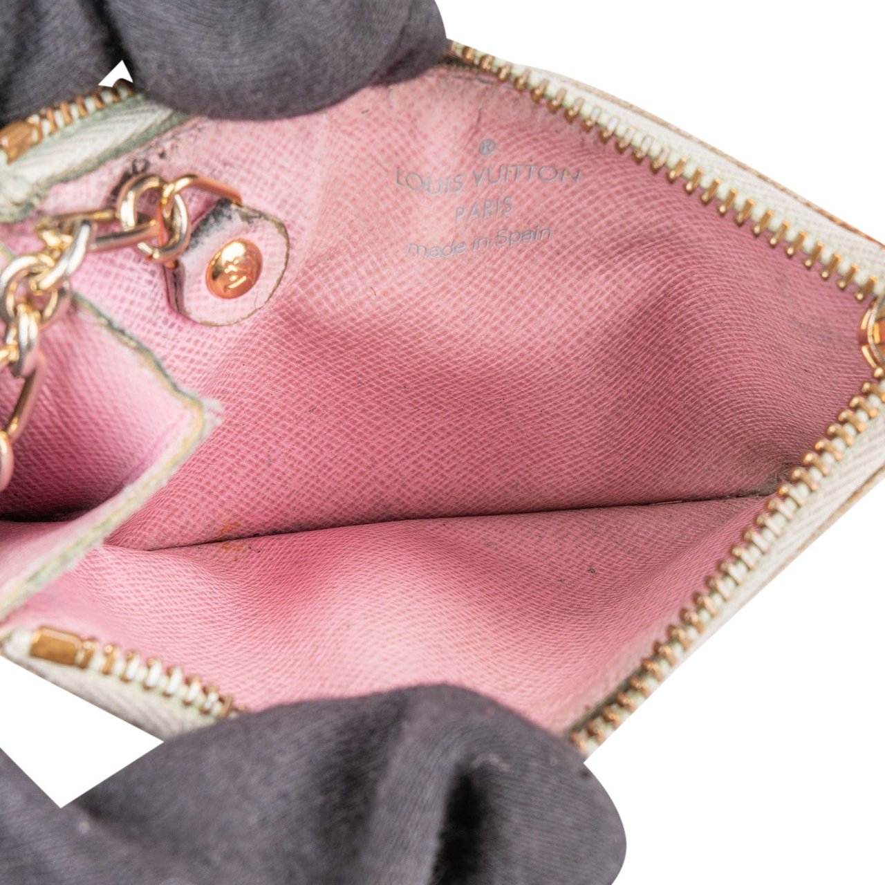 Louis Vuitton Monogram Murakami Multicolor Pochette Cles Key Pouch Wit