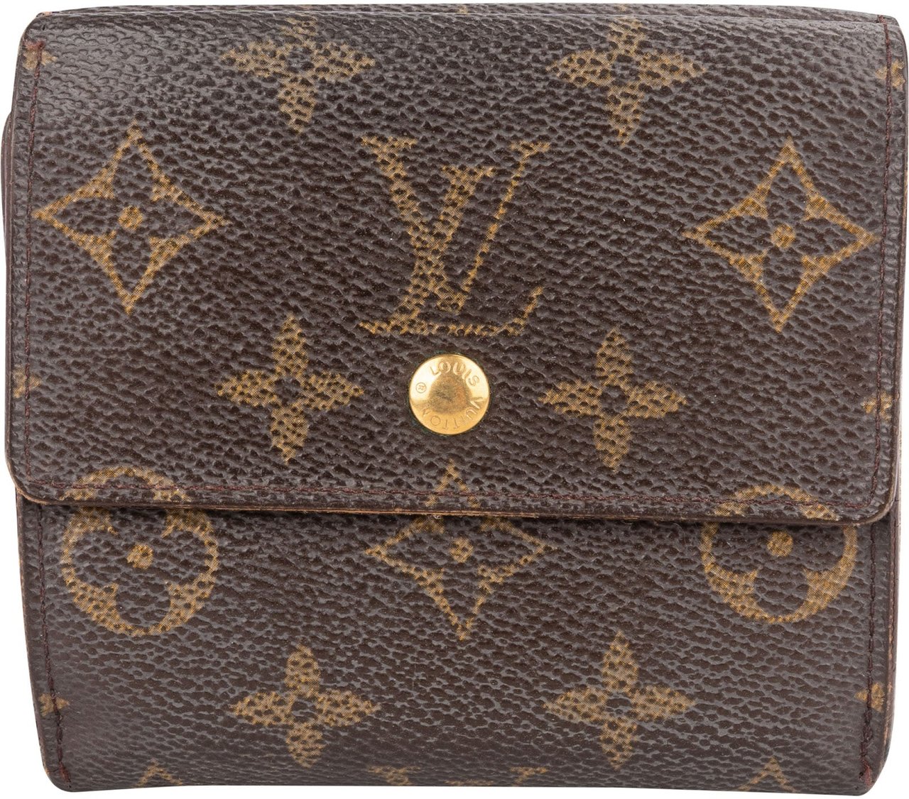 Louis Vuitton Louis Vuitton Monogram Canvas Elise Wallet Bruin