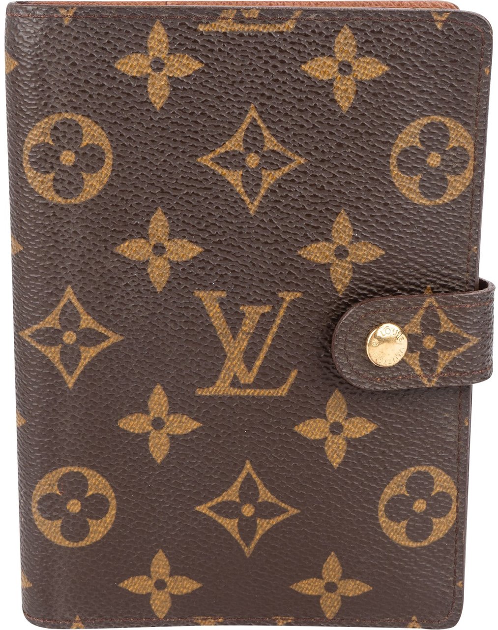 Louis Vuitton Louis Vuitton Monogram Canvas Agenda PM Ogranizer Bruin