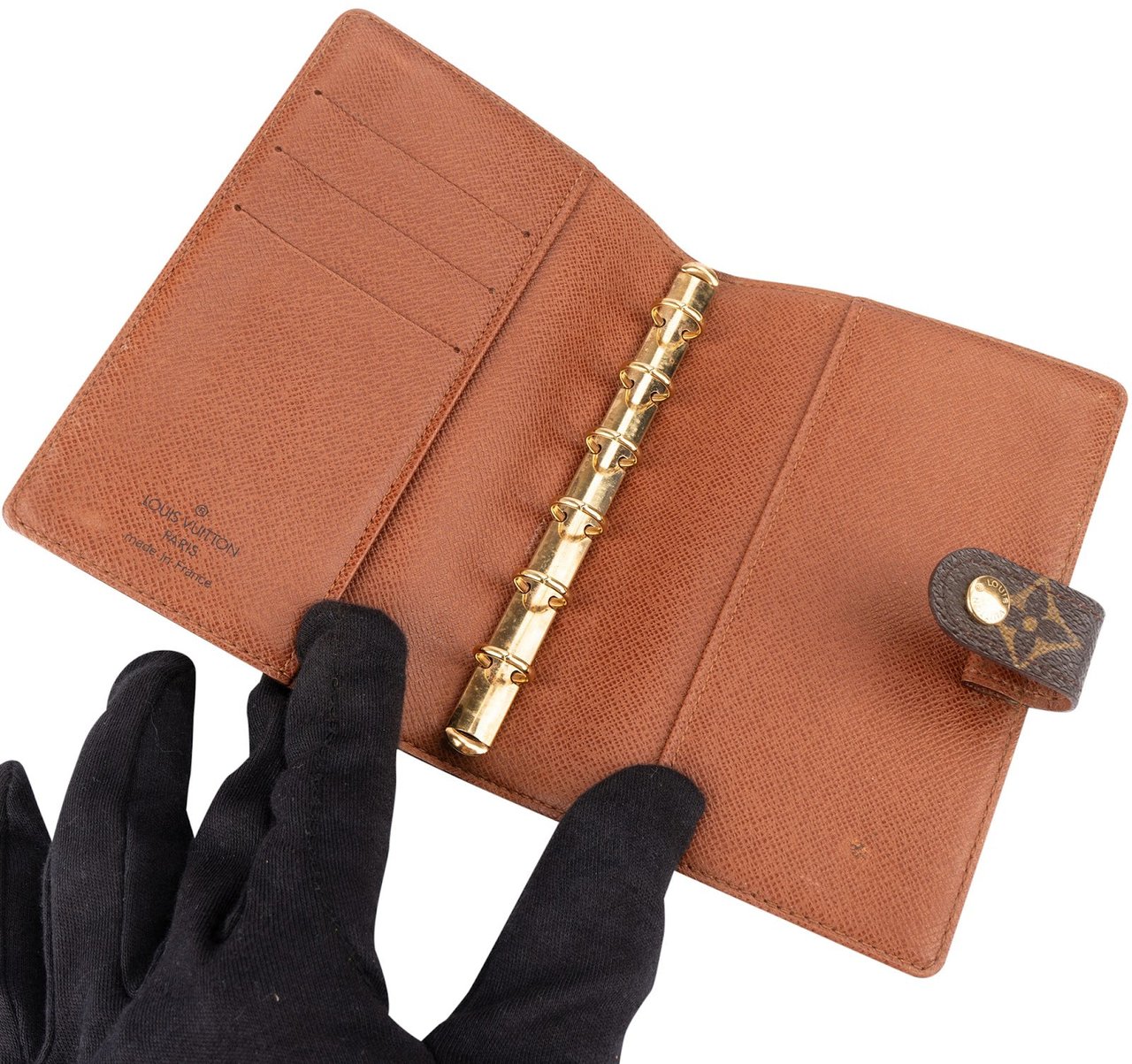 Louis Vuitton Louis Vuitton Monogram Canvas Agenda PM Ogranizer Bruin