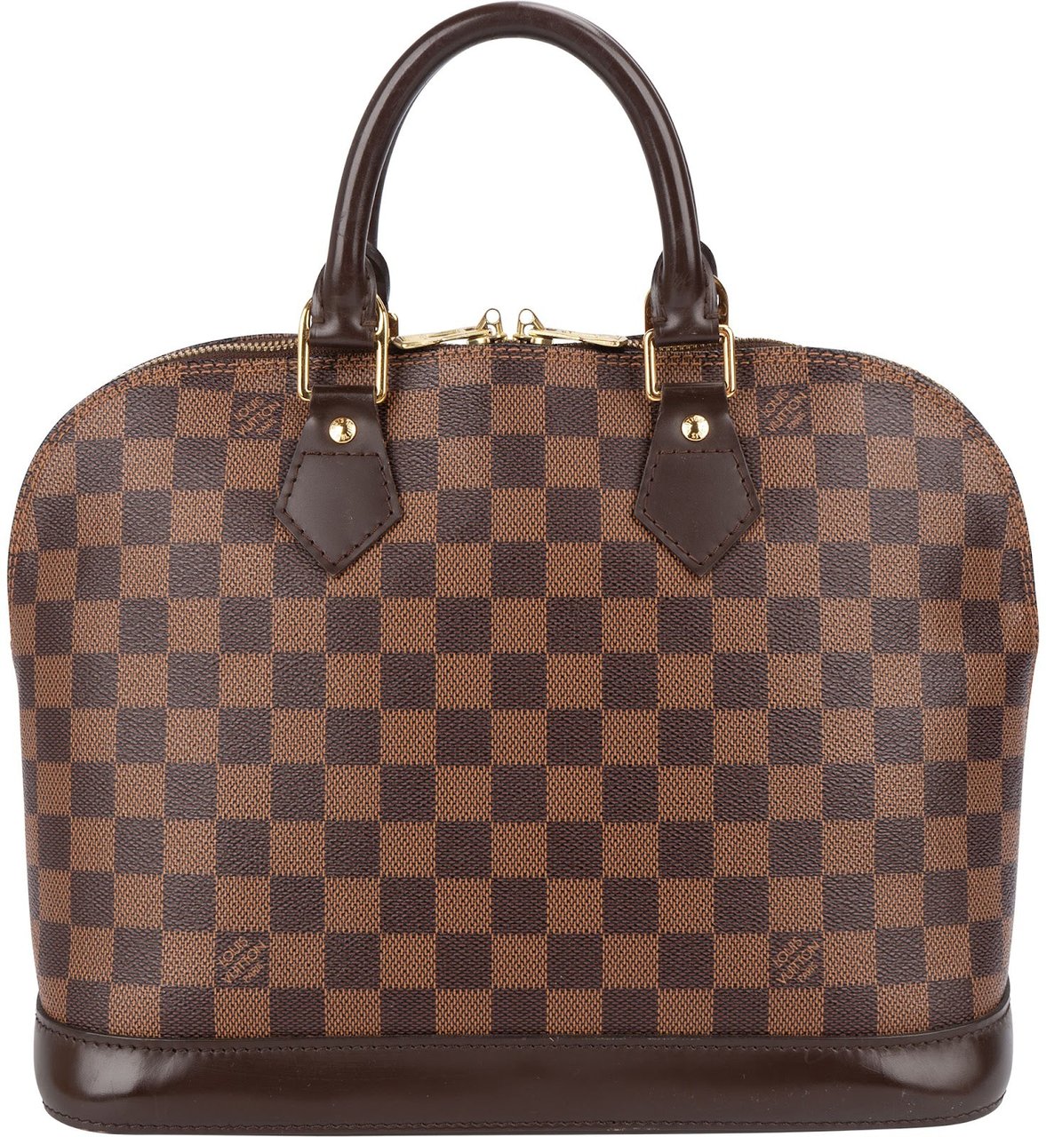 Louis Vuitton Louis Vuitton Monogram Damier Ebene Alma PM Handbag Bruin