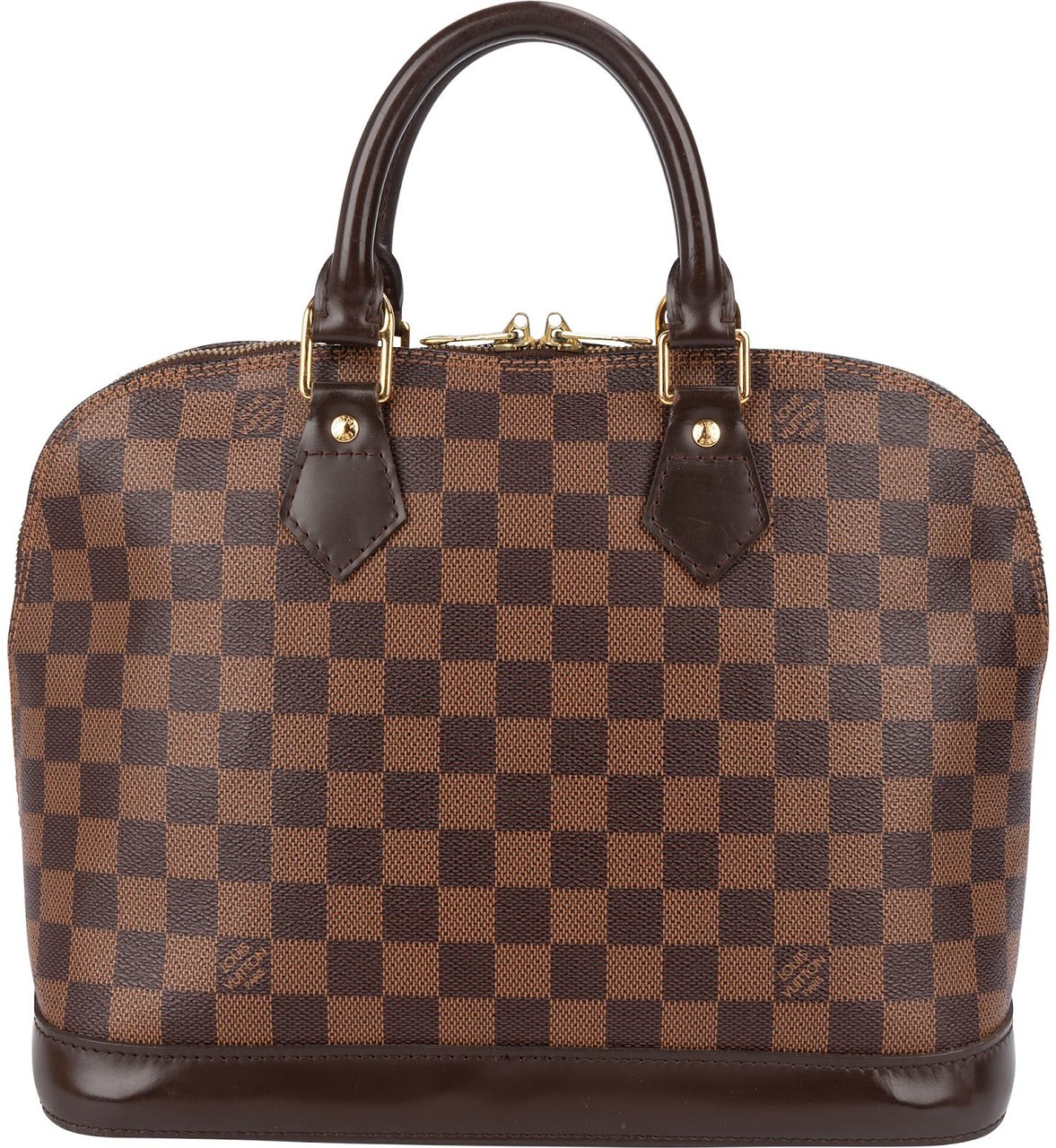 Louis Vuitton Louis Vuitton Monogram Damier Ebene Alma PM Handbag Bruin