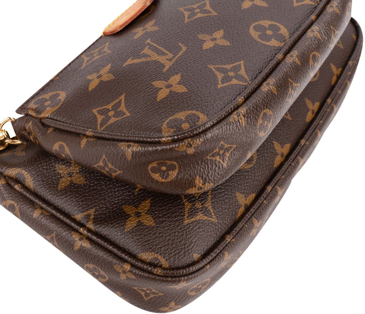 Louis Vuitton Louis Vuitton Canvas Monogram Multi Pochette Accessoires Crossbody Bag Bruin