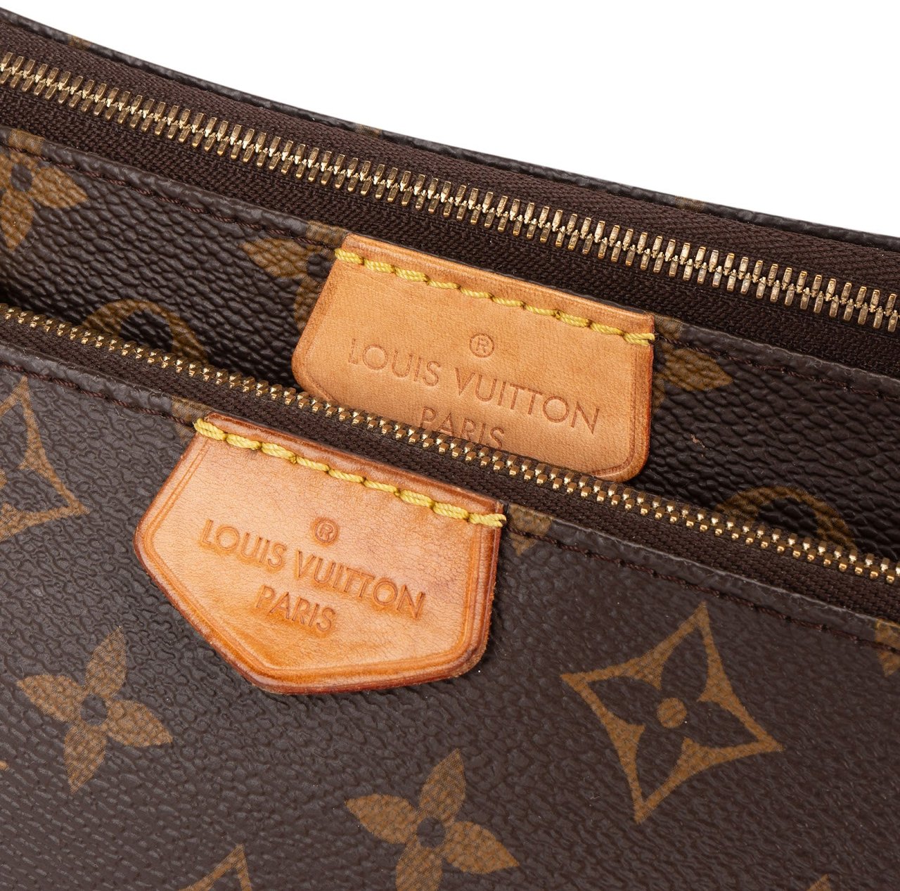 Louis Vuitton Louis Vuitton Canvas Monogram Multi Pochette Accessoires Crossbody Bag Bruin