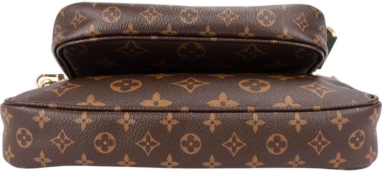 Louis Vuitton Louis Vuitton Canvas Monogram Multi Pochette Accessoires Crossbody Bag Bruin