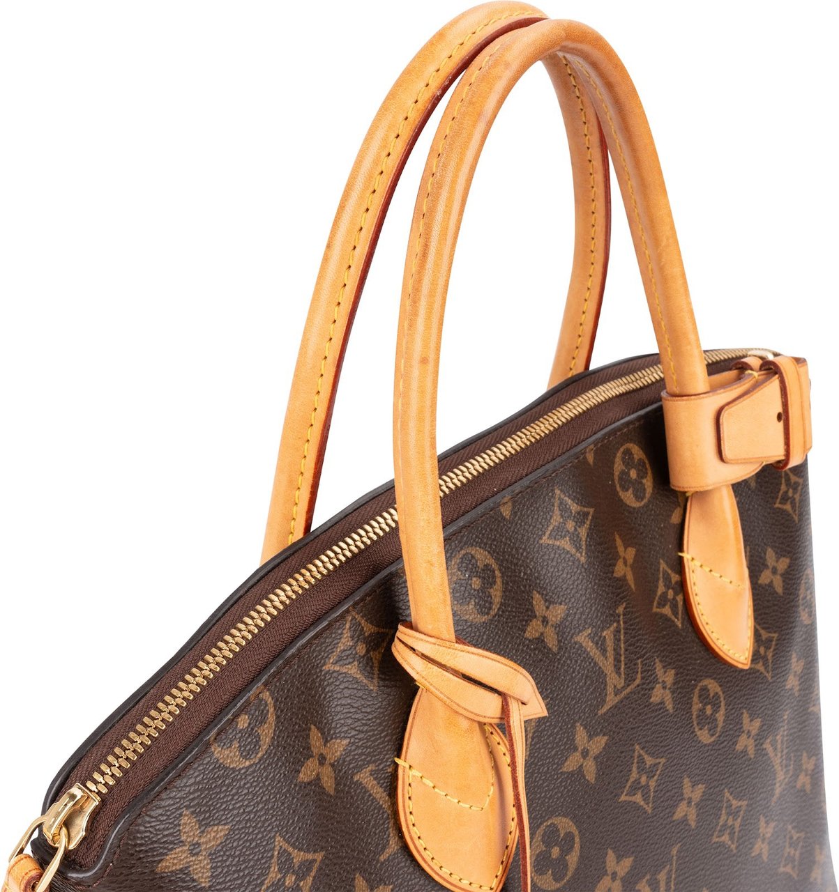 Louis Vuitton Louis Vuitton Monogram Canvas NM Lockit Handbag Bruin