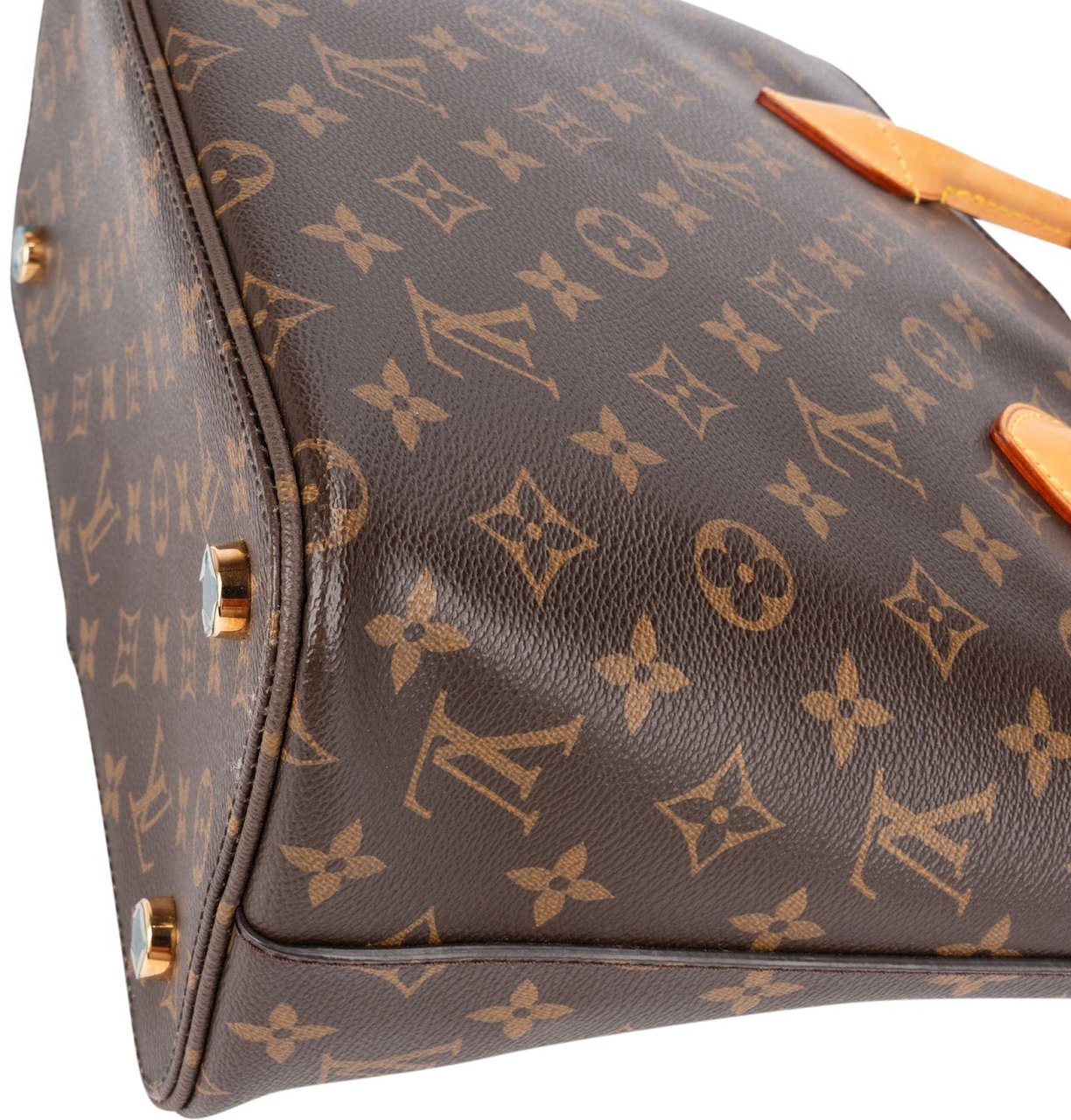 Louis Vuitton Louis Vuitton Monogram Canvas NM Lockit Handbag Bruin
