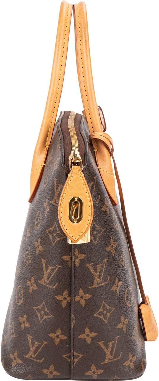 Louis Vuitton Louis Vuitton Monogram Canvas NM Lockit Handbag Bruin