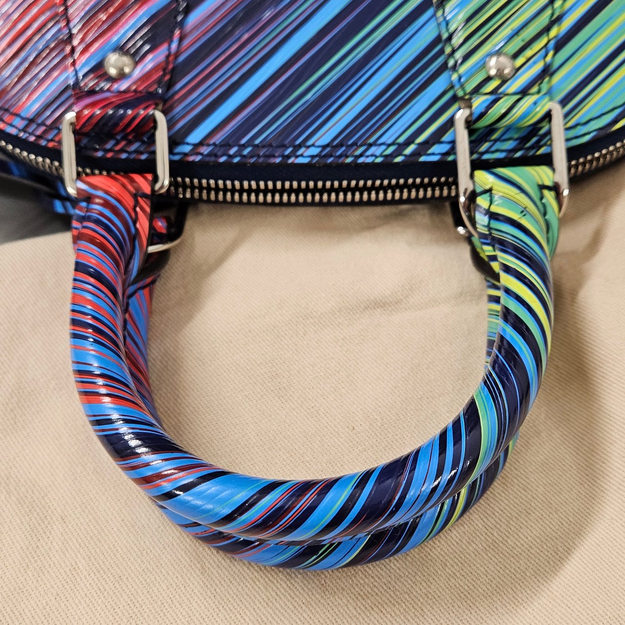 Louis Vuitton Louis Vuitton Tropical Multicolor Epi Leather Alma BB Handbag Divers