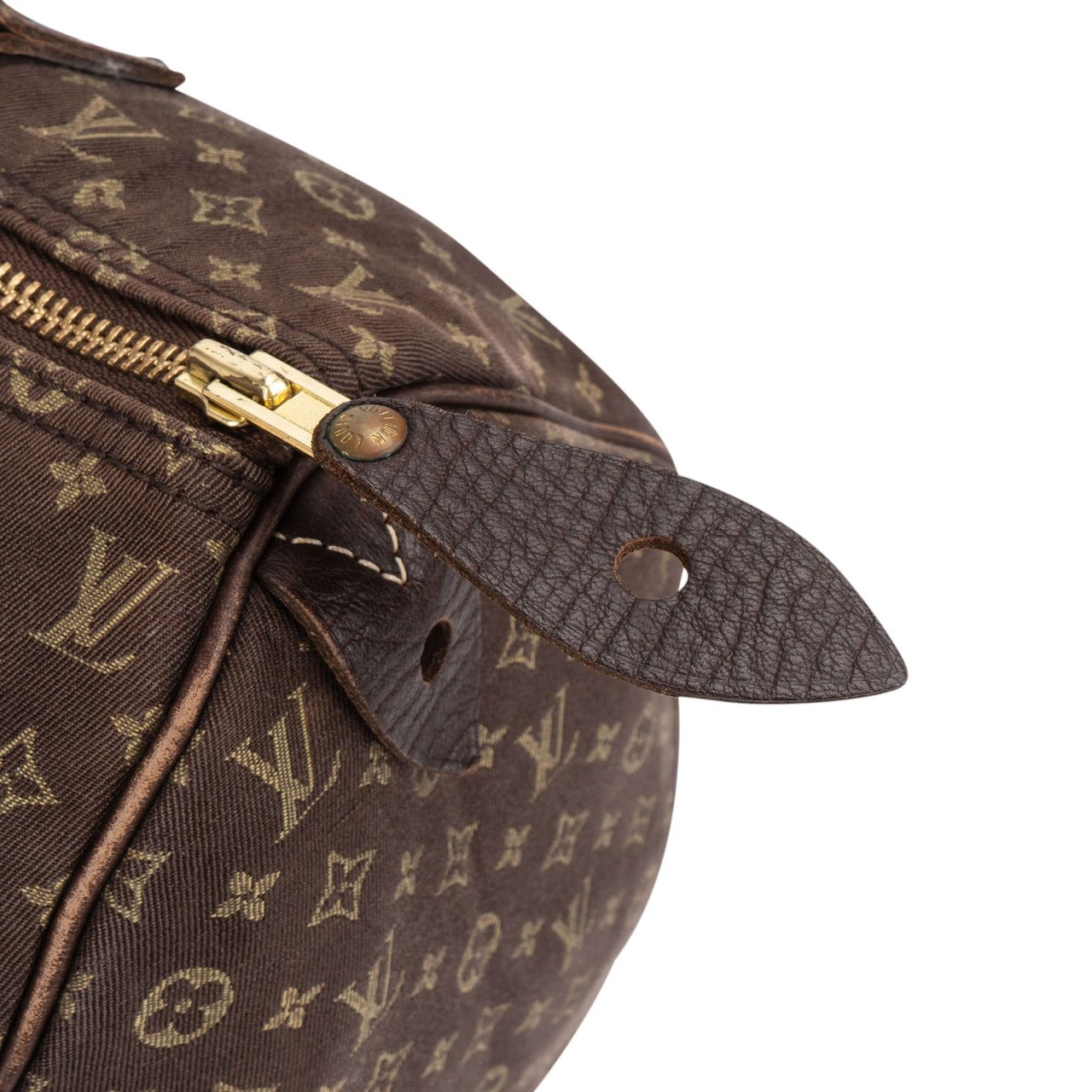 Louis Vuitton Louis Vuitton Monogram Mini Lin Speedy 30 Handbag Bruin