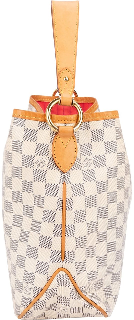 Louis Vuitton Monogram Damier Azur Canvas NM Delightful PM Shoulder Bag Wit