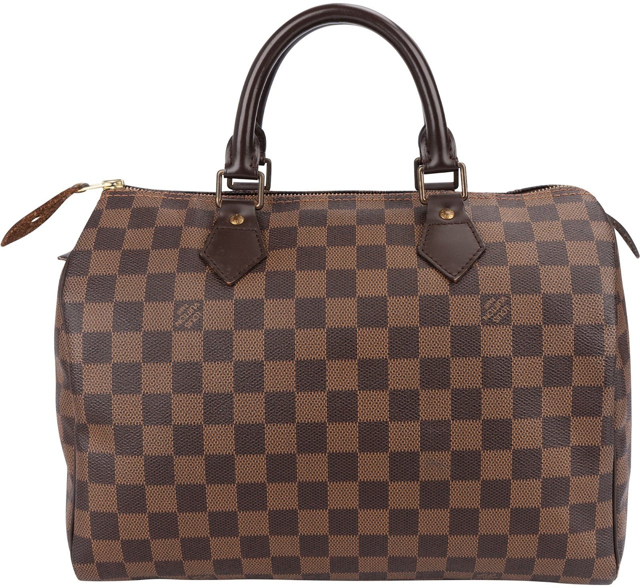 Louis Vuitton Louis Vuitton Monogram Damier Ebene Speedy 30 Handbag Bruin