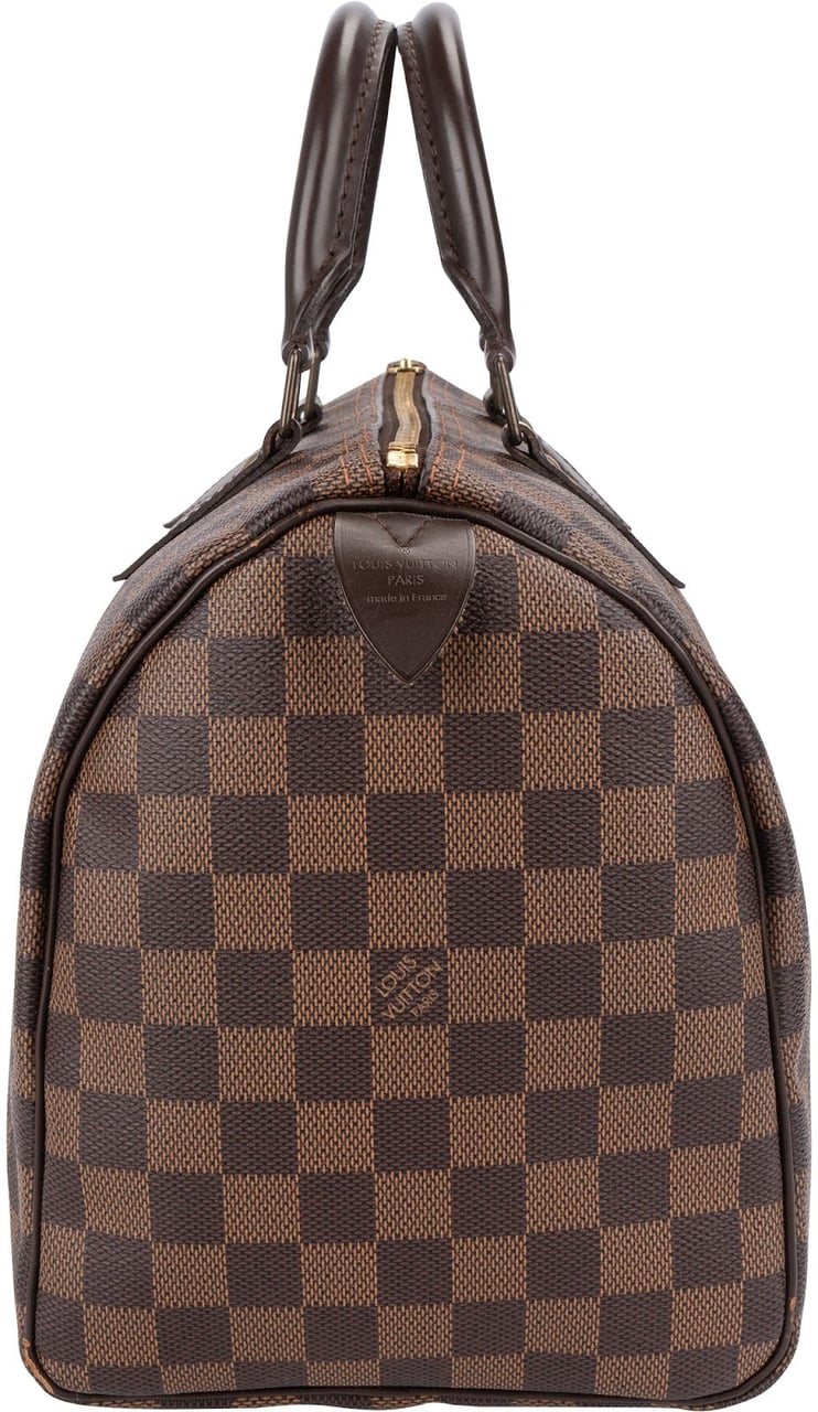 Louis Vuitton Louis Vuitton Monogram Damier Ebene Speedy 30 Handbag Bruin