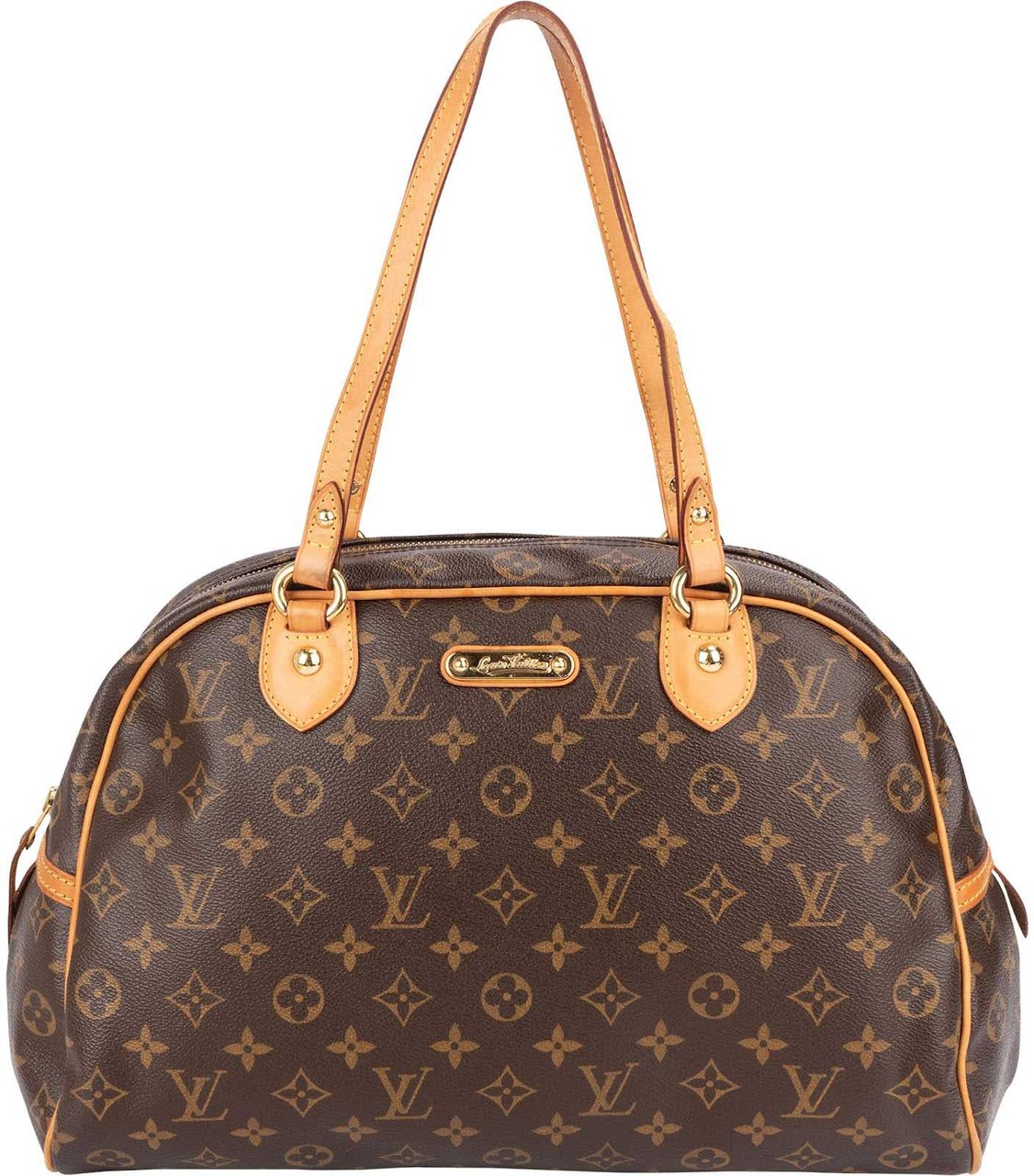 Louis Vuitton Monogram Canvas Montorgueil MM Shoulder Bag Bruin
