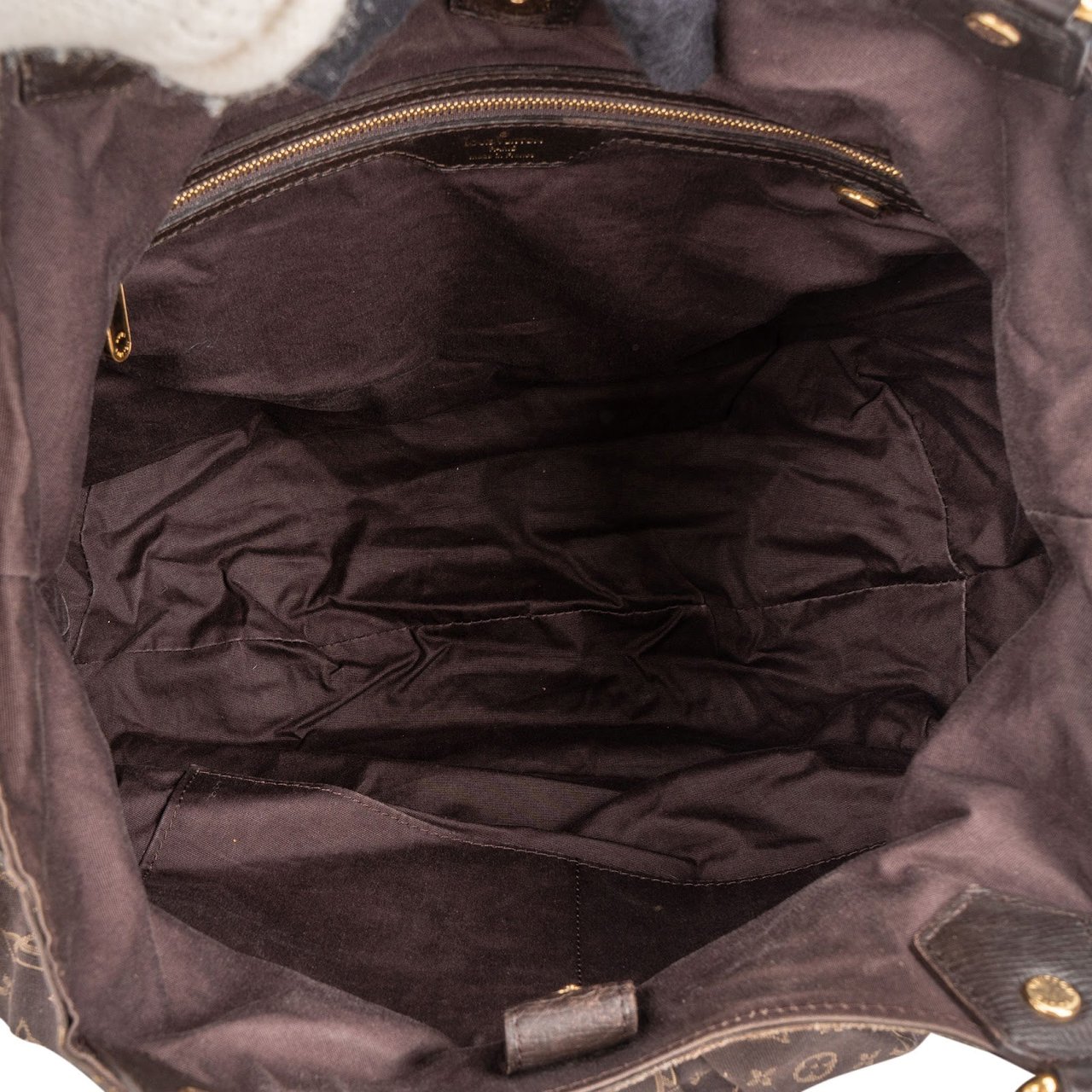Louis Vuitton Mini Lin Monogram Idylle Fantaisie Hobo Shoulder Bag Bruin