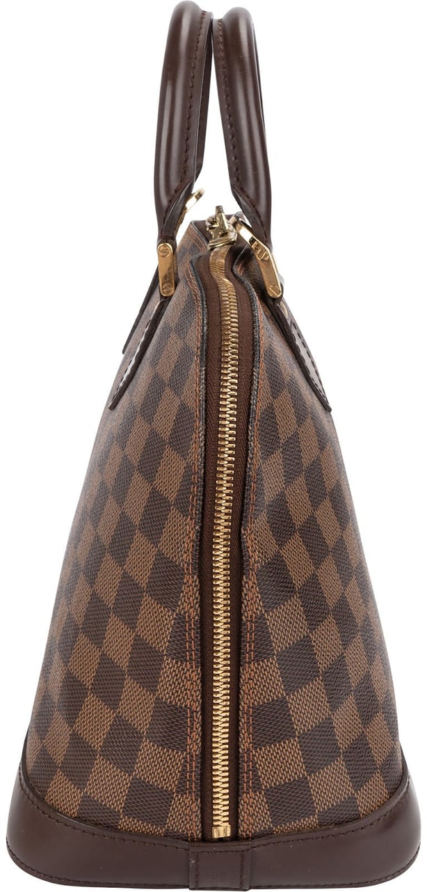Louis Vuitton Monogram Damier Ebene Alma PM Handbag Bruin