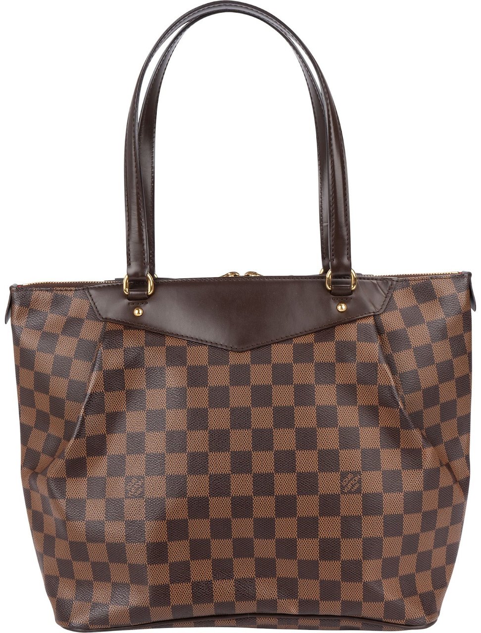 Louis Vuitton Monogram Damier Ebene Westminster GM Shoulder Bag Bruin