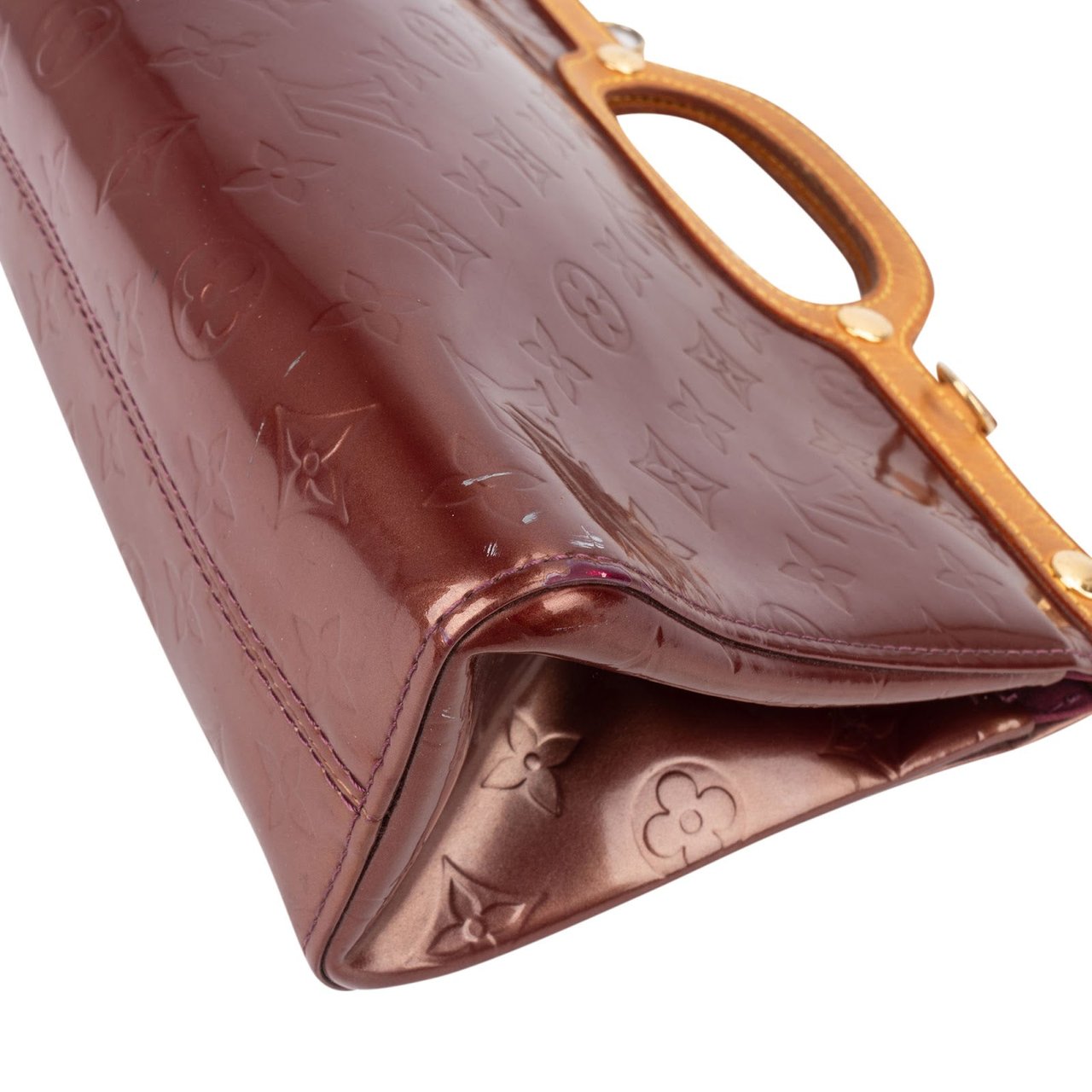 Louis Vuitton Monogram Vernis Leather Roxbury Drive PM Handbag Rood