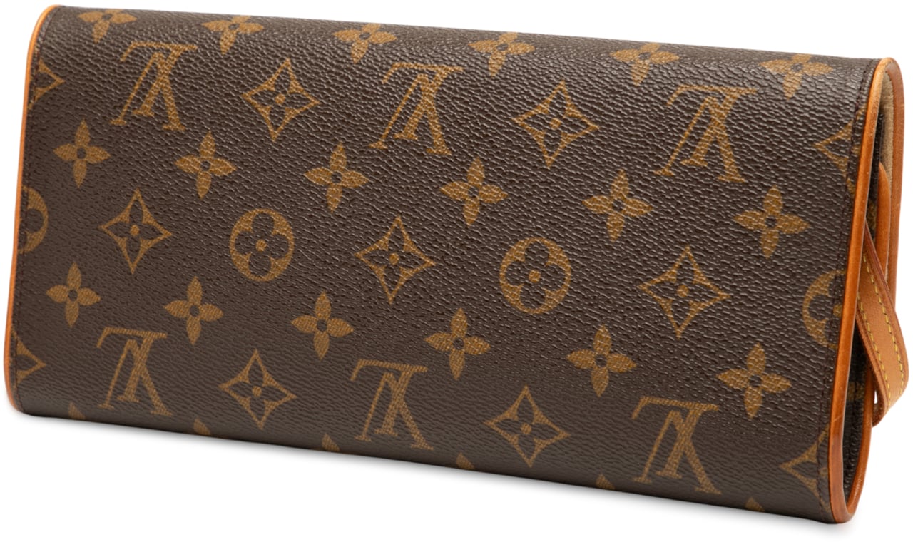 Louis Vuitton Monogram Pochette Twin GM Bruin
